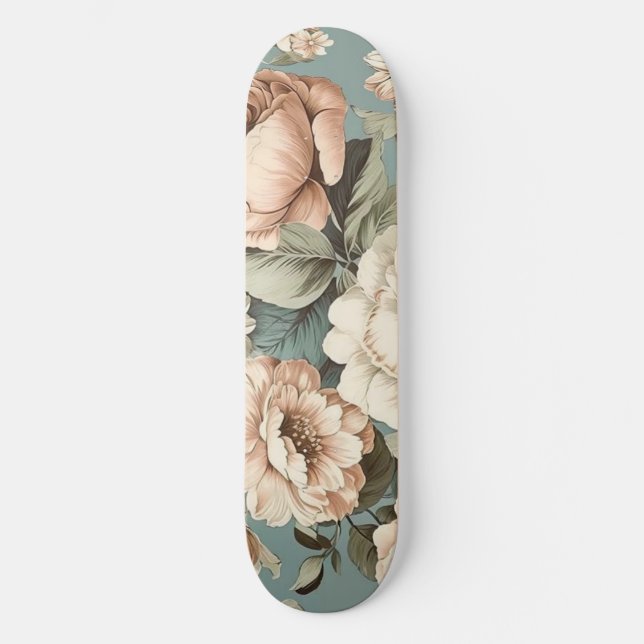 Skate Sonho Botânico Silenciado (Frente)