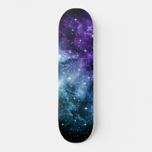 Skate Sonho de Nebulosa de Galáxia de Teal Roxo #1