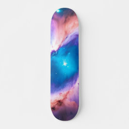 Skate Sonho de Nebulosa do Teal Roxo #1
