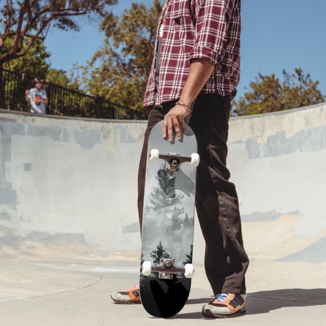 Skate Sonho na Floresta Negra #2 #wall #decor #art (Ao ar livre 2)