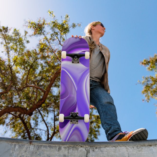 Skate Sonhos de Flor Roxo (Ao ar livre 1)