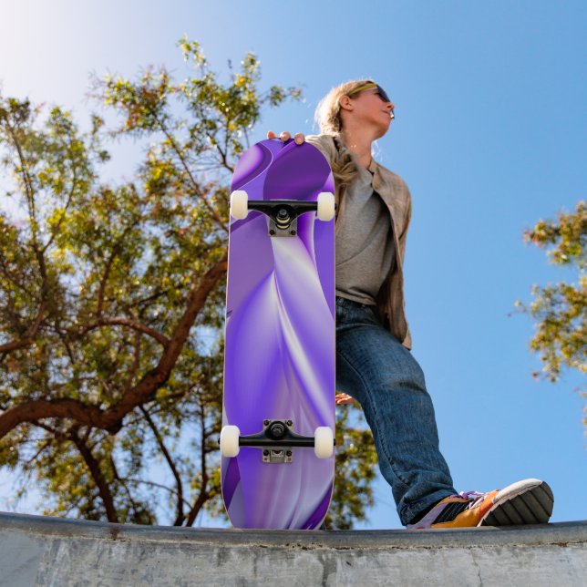 Skate Sonhos de Flor Roxo (Ao ar livre 1)