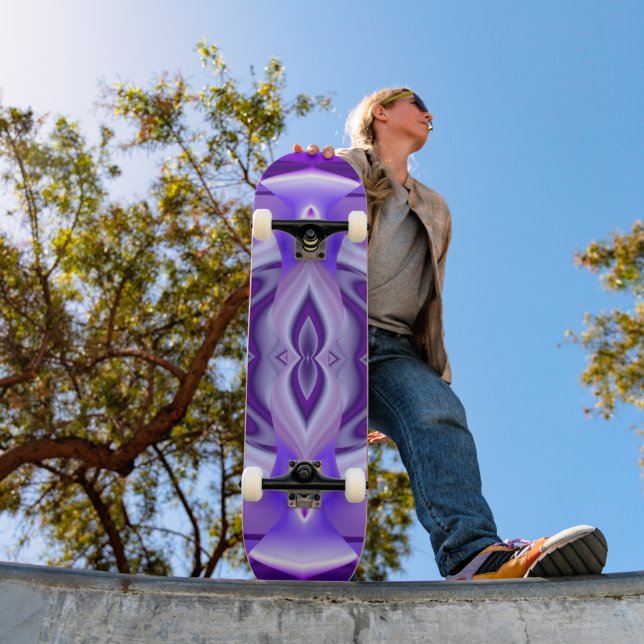 Skate Sonhos de Flor Roxo (Ao ar livre 1)