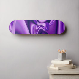 Skate Sonhos de Flor Roxo