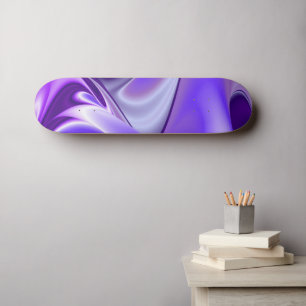 Skate Sonhos de Flor Roxo