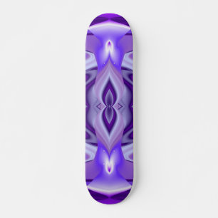 Skate Sonhos de Flor Roxo