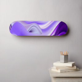 Skate Sonhos de Flor Roxo