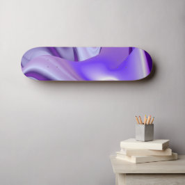 Skate Sonhos de Flor Roxo