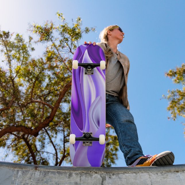 Skate Sonhos de Flor Roxo (Ao ar livre 1)