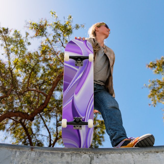 Skate Sonhos de Flor Roxo (Ao ar livre 1)