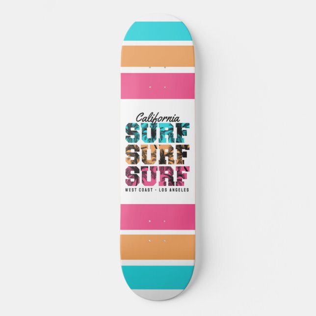Skate Sonhos de surf: Edição Sunset da Califórnia (Frente)