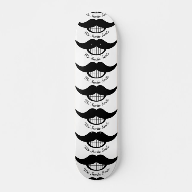 Skate Sorriso de bigode (Frente)