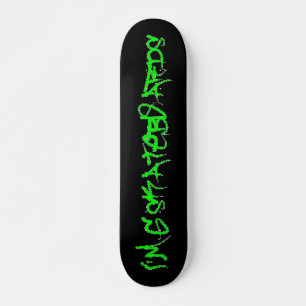 Skate Sou G Skateboards (Fonte do Grafite Vandalo)preto/