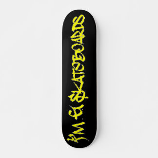 Skate Sou G Skateboards (fonte Stylin BRK) - preto/amare