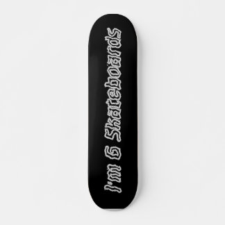 Skate Sou G Skateboards - Script Chalk
