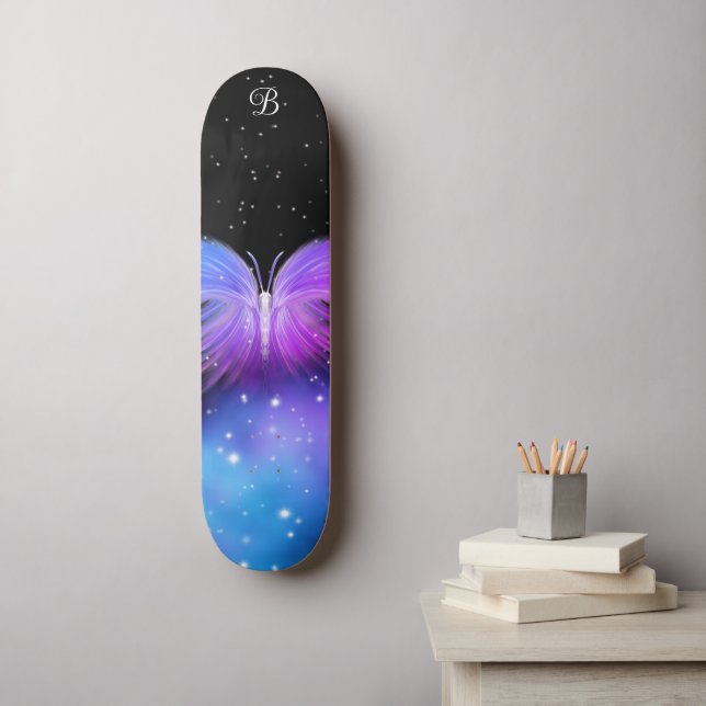 Skate Space Fantasy Butterfly Cosmmic (Arte de parede)