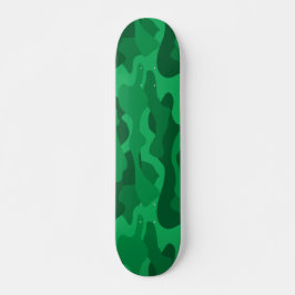 Skate Spanish Green Monocolor Camo
