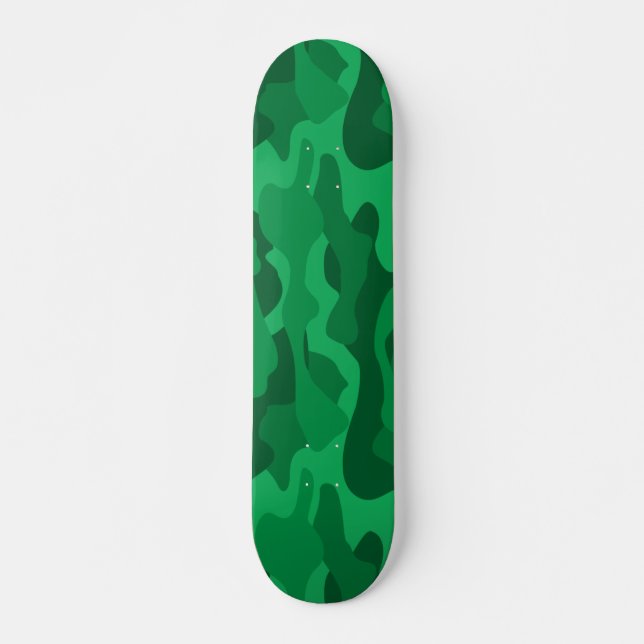 Skate Spanish Green Monocolor Camo (Frente)