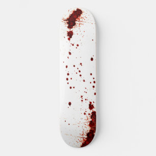 Skate Splatter Sanguíneo na Parede