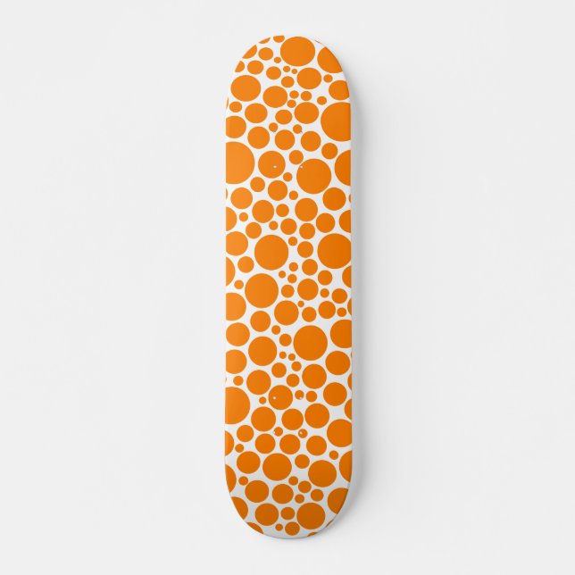 Skate Spott - Laranja em Branco (Frente)