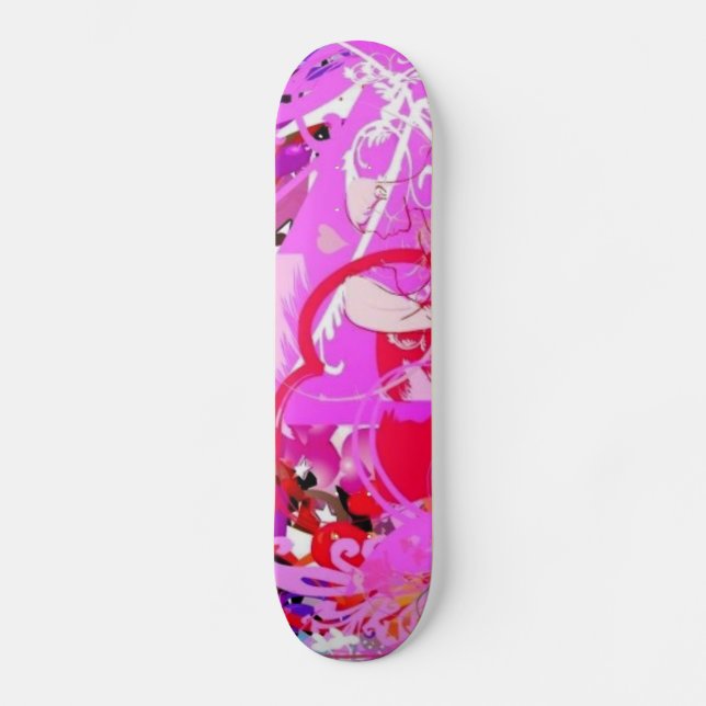 Skate Stakeboard de pop Love (Frente)