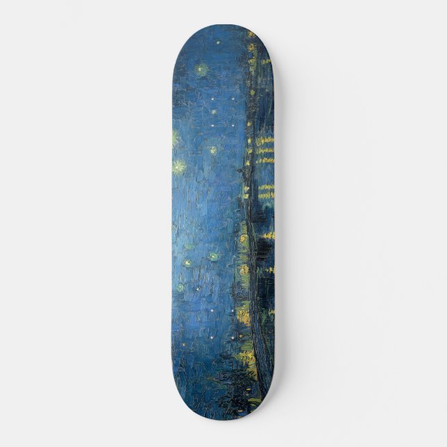 Skate Starry Night Over the River Rhone (por van Gogh) (Frente)