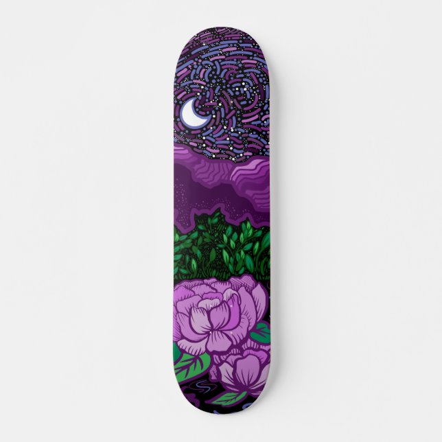 Skate Starry Night perto do lago (Frente)