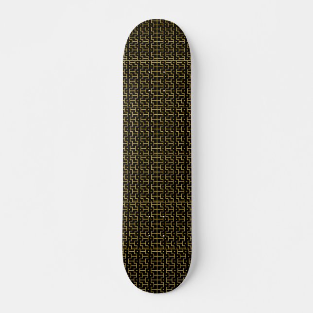 skate STARS & STRIPES de ouro (Frente)