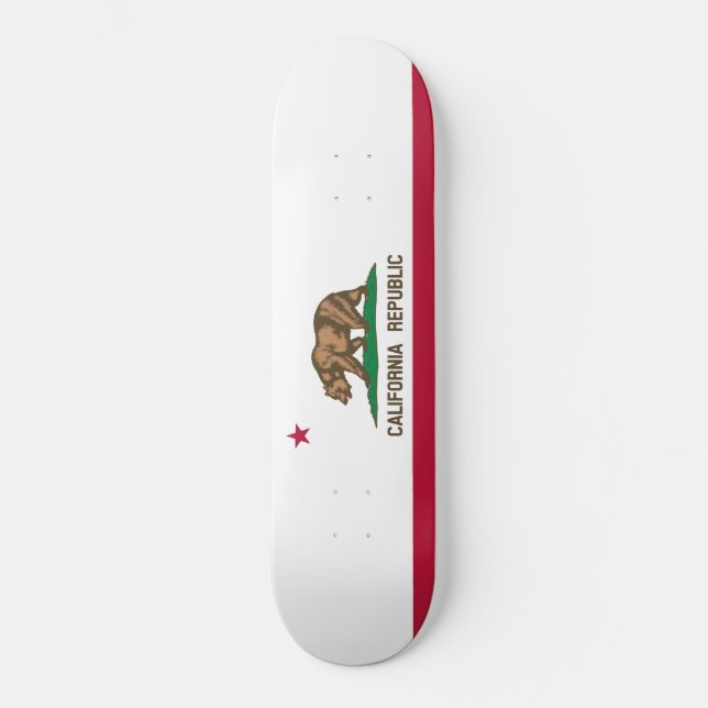 Skate State Flag of California (Frente)
