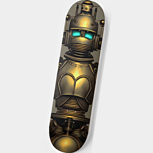 Skate Steampunk Robot Knight (Criador carregado)
