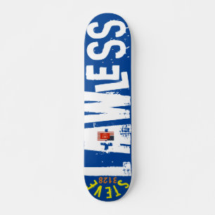 Skate STEVE LAWLESS 3128 FICÇÃO CIENTÍFICA 7 3/4" Skat