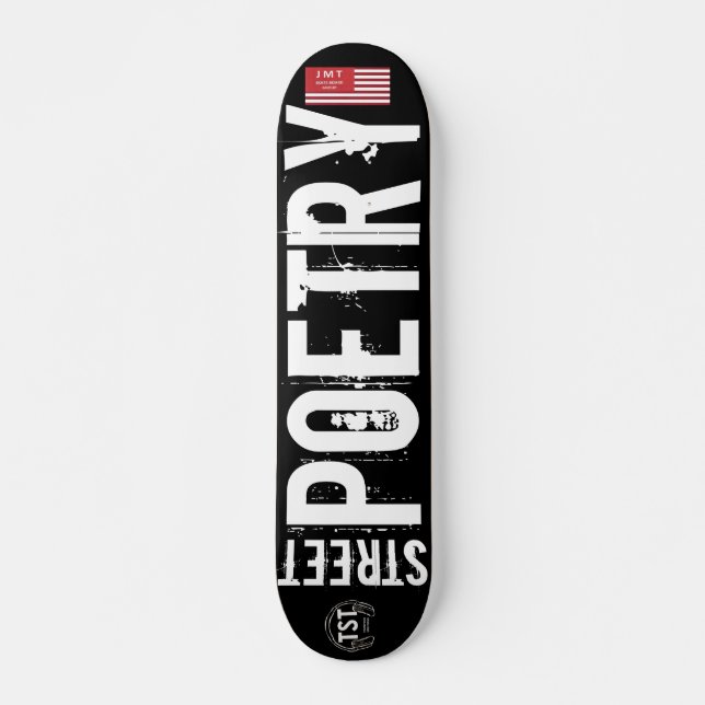 skate STREET POETRY, deck de 7¾" (Frente)