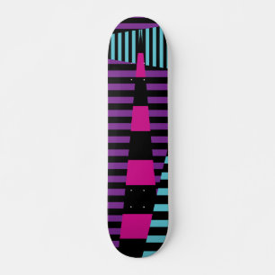 Skate Stripes em tiras - Rosa, Roxo, Azul e Preto