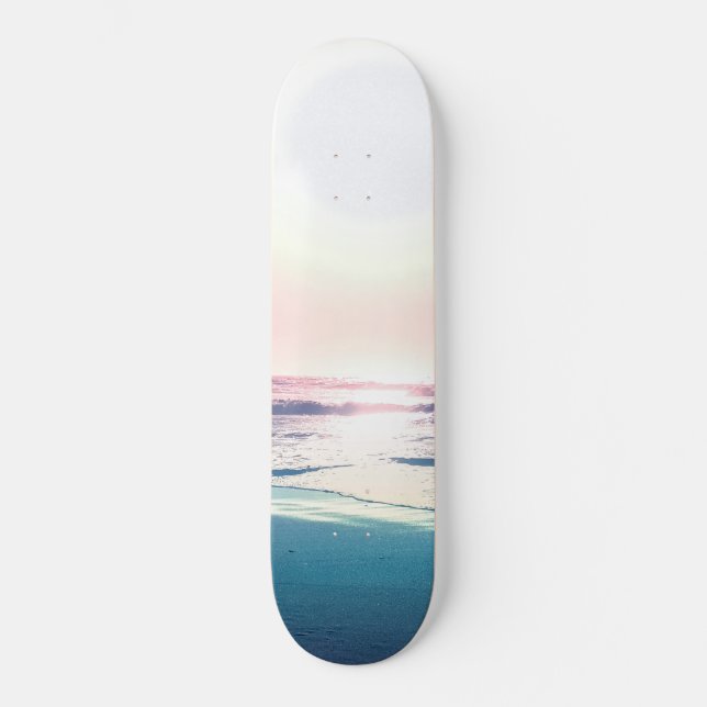 Skate Summer Sea Sunset Tropical Beach Photo (Frente)