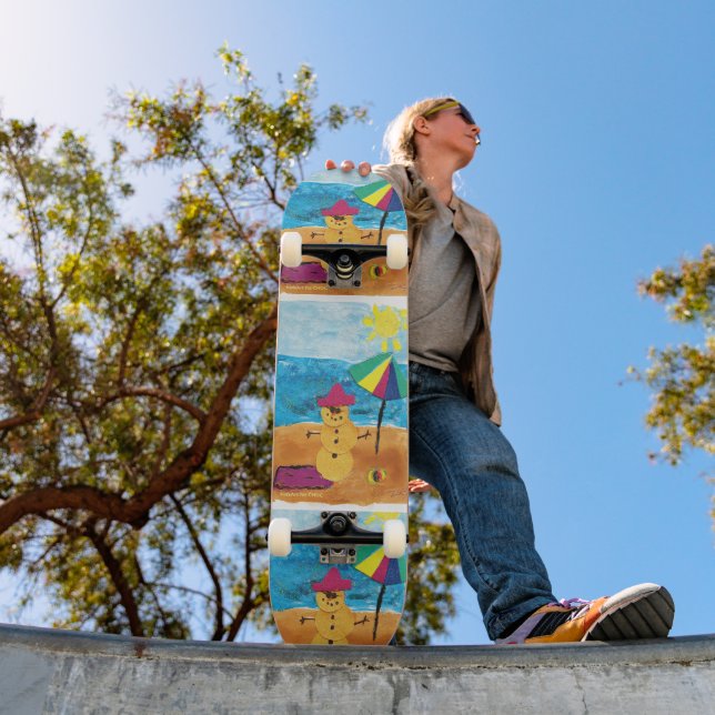 Skate Summer Snowman - Arte infantil para COC (Ao ar livre 1)