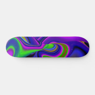 Skate Summerrainbow, Abstrato 3D Rainbowart