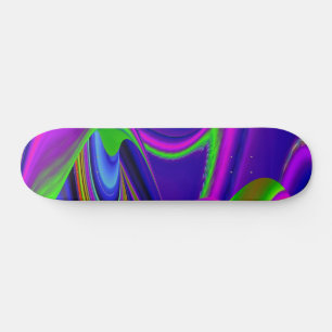 Skate Summerrainbow, Abstrato 3D Rainbowart