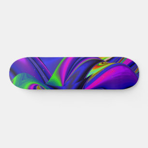 Skate Summerrainbow, Abstrato 3D Rainbowart
