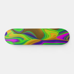 Skate Summerrainbow, Abstrato 3D Rainbowart