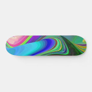 Skate Summersense, Abstrato 3D Rainbowart