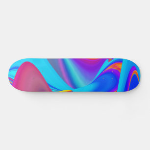 Skate Summersense, Abstrato 3D Rainbowart