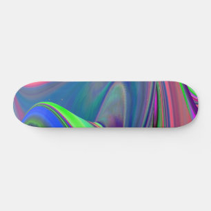 Skate Summersense, Abstrato 3D Rainbowart