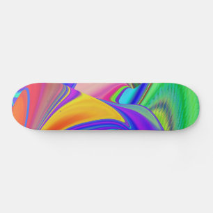 Skate Summersense, Abstrato 3D Rainbowart