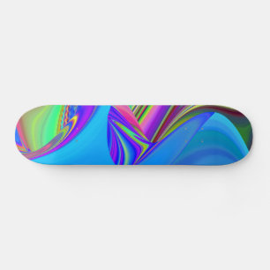 Skate Summersense, Abstrato 3D Rainbowart