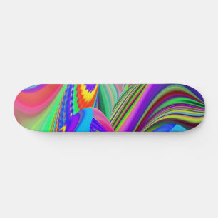 Skate Summersense, Abstrato 3D Rainbowart