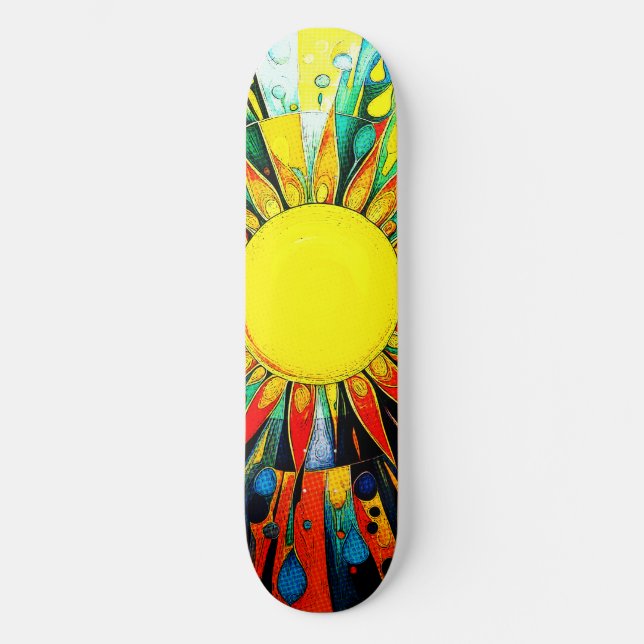 Skate Sun na Abstrato 910 (Frente)