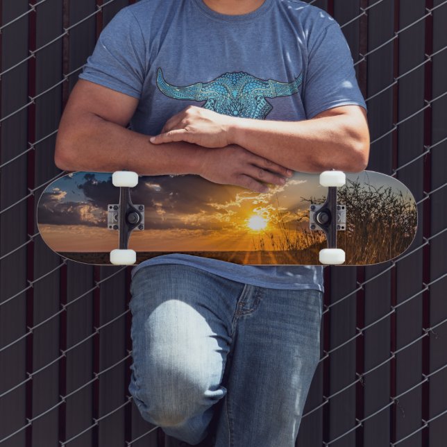 Skate Sunset no deserto de Kalahari, Namíbia (Ao ar livre 3)