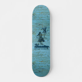 Skate Surf Shack Hawaiian Faux Wood