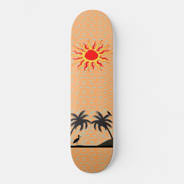 Skate Surfboard Sunshine (Frente)