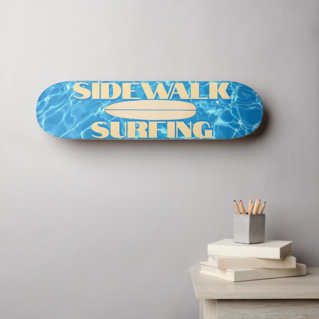 Skate Surfe Sidewalk (Arte de parede (Horz))